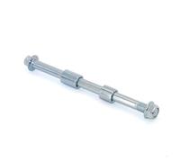 Set Assali per Mozzo ruota anteriore posteriore per Dirt Pit Bike, asse ruota, manicotto M12 190 mm-260 mm, adatto per Pit Trail, Dirt Bike, Quad, ATV(210mm)