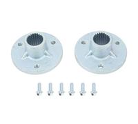 Set Assali per Mozzo ruota posteriore 23T a 3 perni con viti sinistra/destra, adatto per pneumatici da 5 pollici, quad, moto, ATV, go-kart