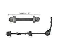 Set assi anteriore e posteriore liscia con 2 cuscinetti per bici da MTB