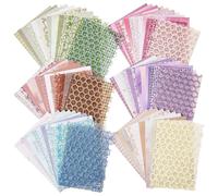 Set Assortito Di 6 Pacchi Di Tessuto Decorativo E Scrapbook Da 90 Fogli