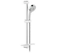 SET ASTA DOCCIA A 4 GETTI TEMPESTA COSMOPOLITAN 100 Cromo Saliscendi Aste