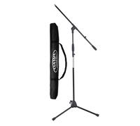 Set Asta Microfono Stand Supporto Giraffa Treppiede Microfoniche Borsa Gigbag
