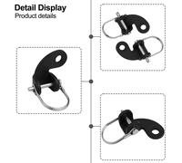 Set attacchi accoppiatore bici compatibile con rimorchi per biciclette Burley