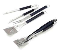 Ompagrill Set attrezzi barbecue 3 pezzi 03450 Inox 45 cm