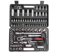 Set attrezzi da meccanico Set Chiavi A Bussola 108 Pezzi Set Di Strumenti Riparazione Kit Combinato Chiavi Dinamometriche A Cricchetto Punte Per Cacciavite Utensile Manuale