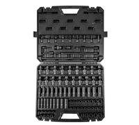 Set attrezzi da officina 90 Pezzi 3/8 "Set Di Bussole A Percussione SAE 1/4" -3/4 "e Metriche 6-19mm Set Bussole Riparazione Automatica Kit Attrezzi La Casa Con Utensili Manuali