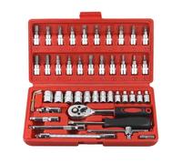 Set attrezzi da officina Strumenti Di Smontaggio Per Auto Kit Strumenti Completo Di Chiavi A Tubo Diverse Chiavi Riparazione Scatola Completa Di Strumenti A Cricchetto Ricambi Speciali
