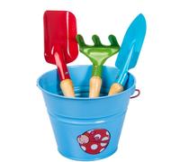 Set attrezzi e secchiello Stocker azzurro KIDS GARDEN