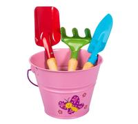 Set attrezzi e secchiello Stocker rosa KIDS GARDEN
