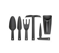 Set Attrezzi Giardinaggio Respana 6 Pezzi Universale Antracite INWN01