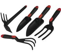 Kit 5 Attrezzi Giardino Brixo Serfouette - 2 Piantatoi - Mini Forcella -