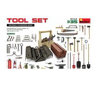 Set Attrezzi MiniArt Miniart 1/35, Utensili Completi Atelier, Accessori Diorama