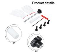 Set Attrezzi Valvola Pneumatici Rapidi 7PCS Ideale per Meccanici Domestici e Pro
