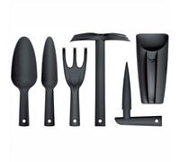 Set di 6 strumenti a mano Prosperplast Classifica Giardinaggio nel colore antracite
