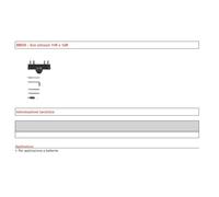SET ATTREZZO A BATTENTE SFS PER CERNIERA ANUBA (11R) NS21345