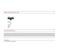 SET ATTREZZO A BATTENTE SFS PER CERNIERA ANUBA (11R) NS21345 - Ferrero Ferrame