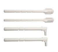 Set attuatore asta di scarico compatibile con per GEBERIT 01 20 50 Per Up320 Cisterna Pre 2008 Push Bar Kit di ricambio Bianco Abs Bagno WC Ricambi