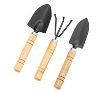 Set Atzzi da Giardino 3 Pezzi | Rivestimento durevole, Cazzuola e trapiantatore, Lavorazione terreno, Per manutentori