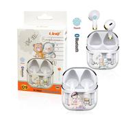SET AURICOLARI BLUETOOTH WIRELESS CONTROLLO TOUCH BASE RICARICA MUSICA CHIAMATE