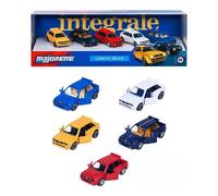 Set auto modelli 5 pz scala 1:64 Lancia Delta Gift pack MAJORETTE 8502105000SII