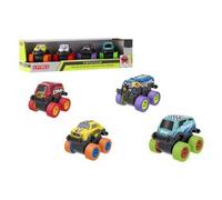 Set auto modelli Fuoristrada Metal Gear con retrocarica 4 pz SPIDKO Assortito 42737