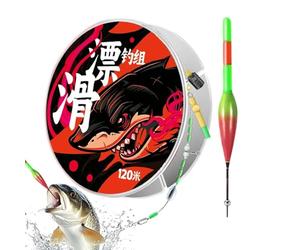 Set automatico di lenze da - Linee pre legate resistenti all'usura ad alta sensibilità con design durevole Bobber | Kit lenza da pescas per pescatori principianti | Per l'uso nella all'ape