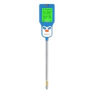 Set avanzato per test del suolo per prati in vaso. Caratteristiche 6 in 1 misurazioni dei sensori di temperatura e umidità del suolo