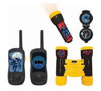 Set avventura BATMAN con walkie-talkie, torcia e binocolo