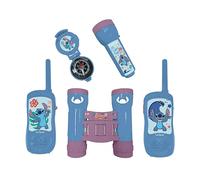 SET AVVENTURIERO LEXIBOOK con walkie-talkie Stitch