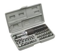 SET AVVITAMENTO CON INSERTI E BUSSOLE set 40 pz
