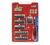Set Avvitamento con Inserti e Bussole Toptools 52 Pezzi