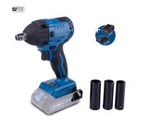 Set avvitatore impulsi 1/2" 20V + Batteria 2Ah e Caricatore Scheppach bc-iw350-x