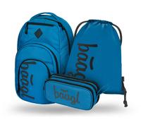 Set BAAGL Coolmate Ocean Blue: Zaino, Astuccio e Sacchetto
