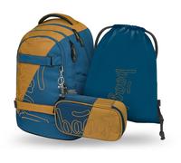 Set Baagl Skate Max Duo: Zaino, Astuccio e Sacchetto