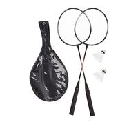 Set badminton completo Racchette e volano 2 palline Set badminton con borsa