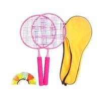 Set Badminton Per Bambini - Racchette da Badminton per Principianti | Leggera per 3-7 Anni Attività Sportive Giochi da Esterno Ricreazione Familiare Educazione Fisica Scuola Giardino