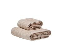 Set bagno 1+1 asciugamano viso e ospite ROBERTO CAVALLI Jaguar beige