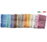 Set Asciugamani Spugna Tela Aida da ricamare Punto Croce 1+1 Viso e Ospite