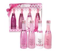 Set bagno profumato Rose Champagne 4 pezzi IDC Institute regalo per donna beauty