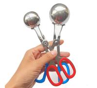 Set Ballerina Carne 2 in 1 Acciaio per Attività Carne e Impasto