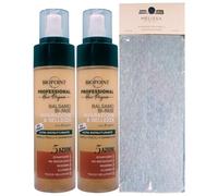 SET: Balsamo Bi-Fase RIPARAZIONE & BELLEZZA Con Keraplex, Ultra Ristrutturante. Per Capelli Fragili e Danneggiati 200ml + Fascia Per Capelli (Colori Assortiti) (2 Flaconi+Fascia)