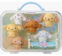 Set bambola SANRIO Cinnamoroll Friends figure 6 pezzi. Set casa delle bambole...