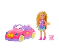 Auto cabriolet con teddy di Chelsea