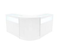 Set Banconi Negozio Iris LED B900 CM60 Bianco con Vetrina e Serratura