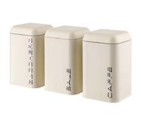 SET BARATTOLI ZUCCHERO SALE CAFFE CREMA IN LATTA