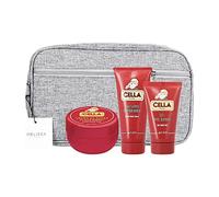 SET BARBA: BALSAMO DOPOBARBA 100ML+ GEL PRE BARBA 75ML+ CREMA ALL'OLIO DI MANDORLE 150ML+ POCHETTE MELISSA
