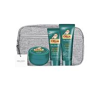 SET BARBA: CREMA DA BARBA ALL'ALOE VERA 150ML+BALSAMO DOPOBARBA 100ML+ TUBO CREMA 150ML + POCHETTE MELISSA