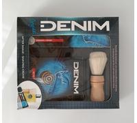 Set Barba Denim Original Uomo After Shave - Shaving Cream + Pennello