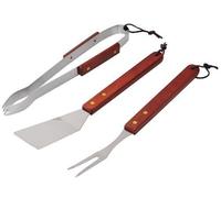 SET BARBECUE EL GAUCHO 3 PEZZI GOURMET PINZA FORCHETTONE SPATOLA