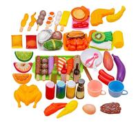 Set Barbecue Giocattolo | Cucina Completi Educativi e Interattivi,Set Gioco Cibo Griglia per Bambini - Per Ragazzi E Ragazze In Età Prescolare, Figlia E Figlio